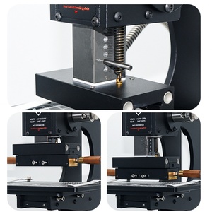 Mini machine manuelle de gaufrage du cuir 220V avec positionnement infrarouge, machine de marquage à chaud par feuille, idéale pour les portefeuilles et les étiquettes de bagages - Product Image 3