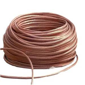 Copper-plated stranded multi-strand copper-clad steel ground down conductor lightning protection ground wire manufacturer