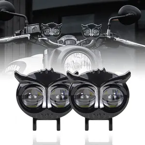 עיצוב OWL LED פנסי נהיגה פנסי אופנוע פנסי זרקורים מיני פנסי ערפל/פנס עזר LED פנסי משאיות מכוניות