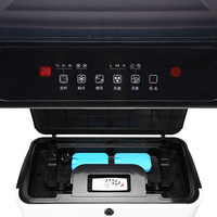 Refroidisseur d'air évaporatif mobile portable à haute efficacité énergétique avec un débit d'air important