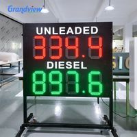 Letrero Digital LED para Estación de Servicio, Formato 88888, 25 Pulgadas, para Exteriores, Proveedor de Señalización al por Mayor
