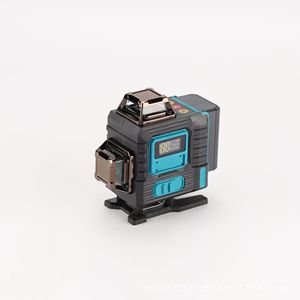 Yüksek Hassasiyetli Yeşil Çok Fonksiyonlu 16 Çizgili Otomatik Tesviye Alanı Duvardan Zemine Dijital Ekranlı Su Terazisi - Product Image 1