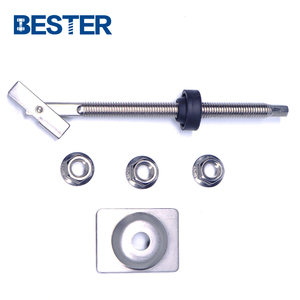 INOX ราวแขวนพลังงานแสงอาทิตย์ M10พร้อมคลิปปรับได้ทำจากเหล็กกล้าคาร์บอนสแตนเลสสตีล - Product Image 2