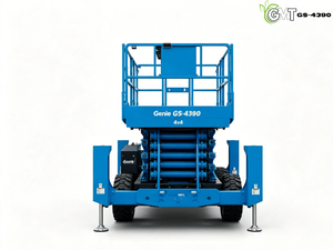 Plataforma Elevadora de Tijera para Terrenos Difíciles Genie <span class=keywords><strong>GS</strong></span> <span class=keywords><strong>4390</strong></span> Usada, Motor Diésel 4WD y Caja de Cambios, Autopropulsada, Origen EE. UU. - Product Image 2