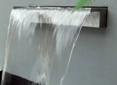 Piscine cascade <span class=keywords><strong>fontaine</strong></span> jardin cascade en acier inoxydable déversoir cascade - Product Image 2