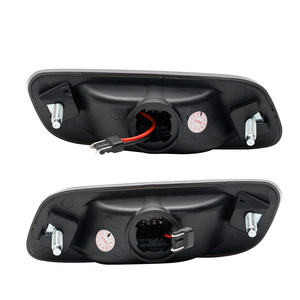 Ailead Plug and <span class=keywords><strong>Play</strong></span> 2x Front DOT/SAE Amber LED Turn Signal Light Side Marker Lamp para Lexus SC300 SC400 Smoke Lens USA Market - Product Image 3