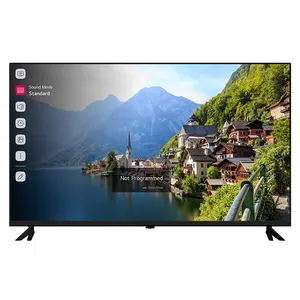 Verified Suppliers 6518 Direct Sale 65" 55" 50" 43" 32" lcd led Frameless TV 4K UHD 2K FHD HD Televisions 65 Inch smart led tv