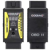 Adaptador GT106 Plus de 24V a 12V para Camiones de Trabajo Pesado, Conector de Escáner OBD2 para Easydiag, Golo Pro, Diagtool