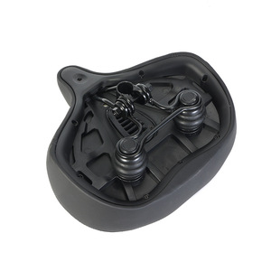 Cojín de asiento cómodo de gran tamaño para hombres y mujeres, sillín de <span class=keywords><strong>bicicleta</strong></span> ancho de repuesto, <span class=keywords><strong>bicicleta</strong></span> Peloton + Compatible ventilado para <span class=keywords><strong>carretera</strong></span> - Product Image 3