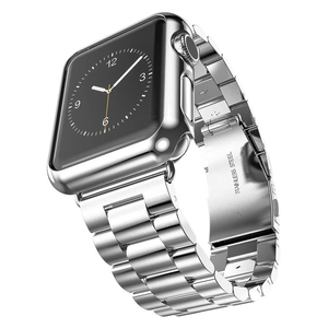 Dây đeo đồng hồ bằng thép không gỉ kim loại dành cho Apple <span class=keywords><strong>Watch</strong></span> Series 7 6 5 4 3 2 1, kích thước 38mm 40mm 41mm 42mm 44mm 45mm - Product Image 5