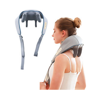 Dispositivo de Alivio del Dolor de Última Generación, Masajeador de Cuello Inteligente Recargable para Aliviar el Estrés, Masajeador de Cuello y Hombros, Masajeador de Cuello Shiatsu - Product Image 1