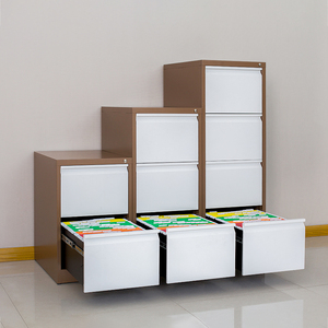 Archivador de Acero Moderno Independiente Personalizado a Precio de Fábrica, con 4 Cajones, para Oficina en Casa, Sala de Estar, Escuela, Hospital - Product Image 2