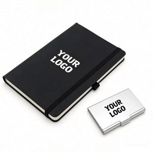 Wholesale Logo Hard Cover Note <b>Book</b> Pu Leather A5 A6 Business Promo Gift Notebooks Journal Notebook With Elastic Band - Product Image 1