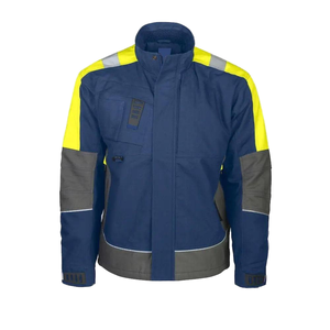 Veste de sécurité haute visibilité pour homme, bicolore, réfléchissante, imperméable, ignifuge, anti-chaleur - Product Image 1