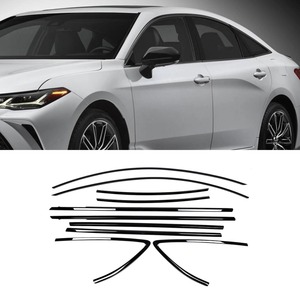 Tira decorativa para ventana de coche, marco de puerta exterior de acero inoxidable para Toyota Avalon 2019-2022, Kit de carrocería, accesorios para coche - Product Image 1