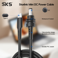 Cable de Carga USB Tipo-C a CC de 100W 20V 5A, Impermeable, Compatible con Starlink Mini, para Uso en Exteriores