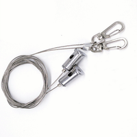 Pince de boucle de câble bidirectionnel réglable, 10 pièces par lot, pour panneau LED, suspendu en chine