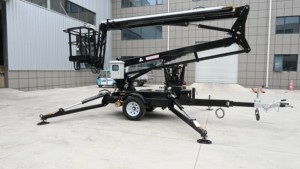 Nacelle élévatrice télescopique électrique araignée la plus vendue pour Cherry Pick - Product Image 3