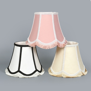 Lampada da Tavolo Senza Fili con <span class=keywords><strong>Paralume</strong></span> in Tessuto Macramè per Casa, Caffetteria, Ristorante, Decorazione Matrimoni, Base <span class=keywords><strong>E14</strong></span> - Product Image 1