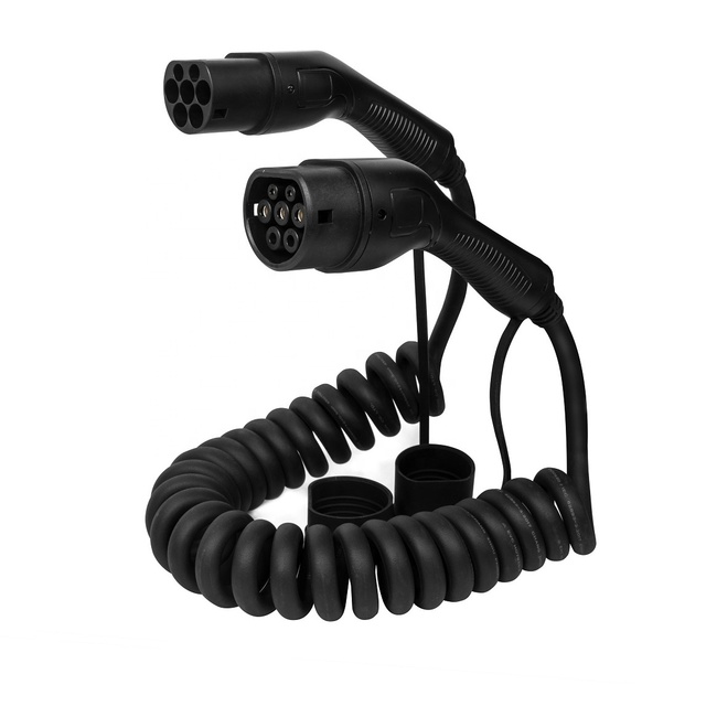 Factory Wholesale AC 11Kw Electric Car Charger Type 2 to Type 2 EV Charging Cable