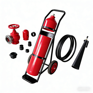 Estintore a <span class=keywords><strong>CO2</strong></span> su Ruote da 25kg, Non Conduttivo e Senza Residui, per Sale Elettriche/Impianti Chimici - Product Image 5