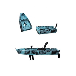 Nouveau Kayak Modulaire en PEHD de 2,4 Mètres 2026 à Prix Abordable avec Aileron, Pédales ou <span class=keywords><strong>Moteur</strong></span> pour Femmes et Adolescents - Product Image 4