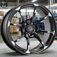 Rines de Aleación Maxtera Forged Custom Estilo NE24 para Autos de Pasajeros BMW, AUDI, AMG, VW, Honda, Nissan, Supra, Camaro, Corvette, Mustang