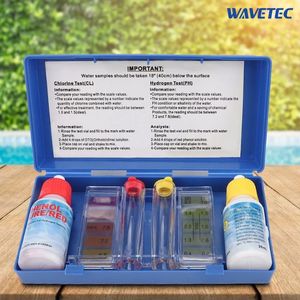 High Quality <b>Plastic</b> Water Chemical Test Kit for Chlorine and Ph in Swimming <b>Pool</b> and Spa Water Feature Cleaner Hard - Product Image 6