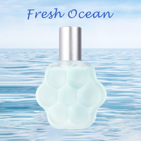 Parfum buah bunga manis mewah Parfum Hadiah Pria Wanita grosir Logo kustom parfum laut segar 30ml