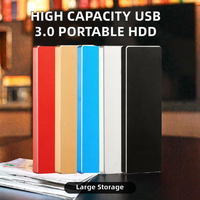 Hard Disk Eksternal Kapasitas Tinggi 1TB SATA 3.0 USB 3.0 Portabel untuk Bisnis & Penggunaan Desktop Logo OEM Pesanan Grosir Diterima