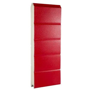 Panel de Puerta Industrial de PU Eléctrico para Garaje, Doble, Antihuellas, Venta al por Mayor, para Construcción y Bienes Raíces - Product Image 2