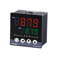 Controlador de Temperatura Inteligente PID AiFUZZY879 LED Digital, Alta Precisión del 0.1%, 80 Segmentos, Programación de Tiempo, Rampa, Remojo