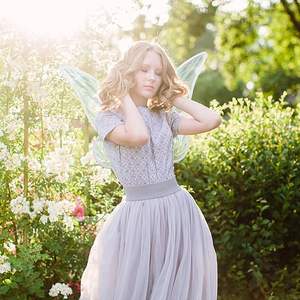 Ali da Fata per Halloween, Ali di Farfalla per Travestimenti, Costume da Principessa delle Fate Personalizzato per Bambine, Donne e Adulti, per Feste di Compleanno - Product Image 4