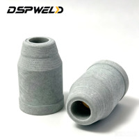 Tutup Penahan Plasma PT100 60500 60501 untuk PT-100IPT100 PTM100 Tutup Pelindung Nozzle Tutup Penahan untuk Bahan Habis Pakai Pemotongan Plasma