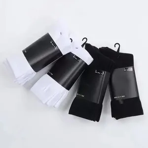<b>Socks</b> for Men Women Fashion Designer <b>Black</b> White High Quality <b>Socks</b> Cotton All-match Classic Ankle Hook Breathable Stocking Mi - Product Image 2