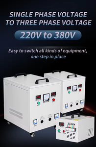 1,5-7.5kva monofásico 220V <span class=keywords><strong>a</strong></span> 380V <span class=keywords><strong>convertidor</strong></span> de voltaje del transformador de línea eléctrica trifásica - Product Image 5