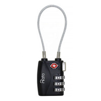 Tuya — cadenas à combinaison numérique TSA 719, câble personnalisé à 3 touches, Anti-vol, de voyage