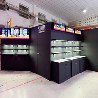 Stand d'exposition professionnel facile à monter, écologique, en contreplaqué, 10x20 pieds, 20x20 pieds, pour salon professionnel, stand de foire, pour affichage de marque personnalisé