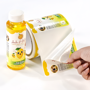 Tem nhãn đồ uống tùy chỉnh trực tiếp từ nhà máy |   Nhãn chai nước ép trái cây dùng cho bao bì đồ uống - Product Image 1