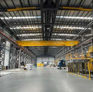 Hochwertige Qdxx Doppelträger-Werkstatt krane FEM Standard 35/50/100t Puente Grua Mobile mit Winden wagen - Product Image 2