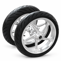 Pneus HSKABIN CST Supermoto Mag 100/80-17 130/70-17 pour vélo électrique Surron Ultra Bee, moto électrique, roues électriques