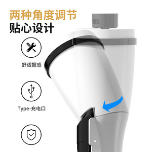 Electric Cleaning Brush 7 In 1 Rotatable Long Handle For Toilet Kitchen Floor Cleaning - Product Image 5
