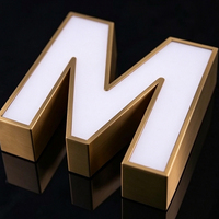 Letras de Canal LED con Iluminación Frontal Personalizadas, Multicolor, Acrílico en Relieve 3D, Grado Comercial, IP54, Impermeables, DC/Transformador, para Tiendas