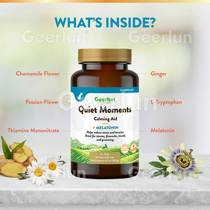 Fabbrica all'ingrosso integratore per cani aiuta a ridurre lo Stress fiori di camomilla aiuto calmante melatonina Chewable compresse - Product Image 5