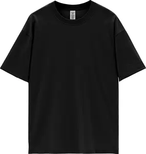 メンズ綿100% デジタルTシャツメンズ半袖ラインストーン転写ロゴ260G TシャツブランクTシャツ