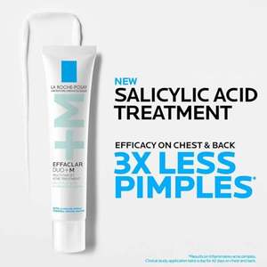 Tratamiento para el Acné con Ácido Salicílico <span class=keywords><strong>Effaclar</strong></span> de La Roche-Posay para el Rostro, Crema en Gel Matificante para el Acné, Tratamiento Localizado para Puntos Negros - Product Image 3