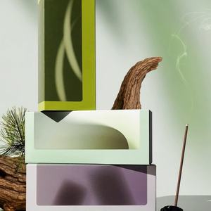 Juego <span class=keywords><strong>de</strong></span> Regalo <span class=keywords><strong>de</strong></span> Varillas <span class=keywords><strong>de</strong></span> Incienso Premium con Soporte <span class=keywords><strong>de</strong></span> Piedra Natural y Caja Personalizada - Product Image 2