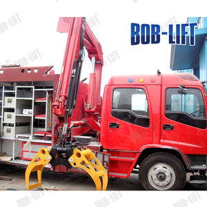 Alat Angkat Kayu Hidrolik Bergerak dengan Derek Pengangkat Kayu, Derek Laut, Derek Knuckle Boom, Lengan Robot Hidrolik 35l/menit - Product Image 6