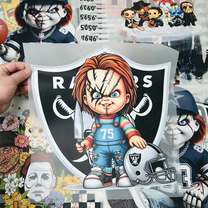 Venta al por mayor patrón personalizado DTF Transferencia de Calor <span class=keywords><strong>NFL</strong></span> diseño de pelado en caliente listo para enviar pegatinas de vinilo Transferencia de hierro para <span class=keywords><strong>ropa</strong></span> - Product Image 4