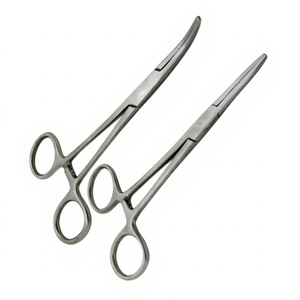 Pinces hémostatiques courbées à verrouillage REEAX ENTERPRISES, pinces Kelly, instruments chirurgicaux médicaux, moustiquaires - Product Image 1